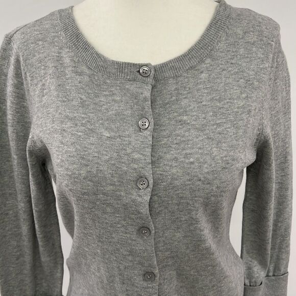 Jcp gray cardigan size PS NWT - Picture 3 of 7